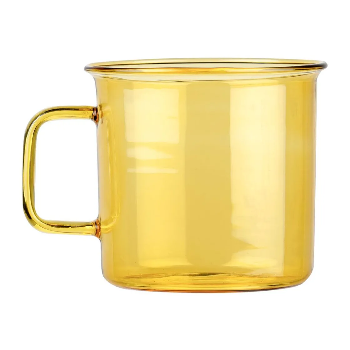 Becher<Muurla Glasbecher 0,35 l The Mug gelb