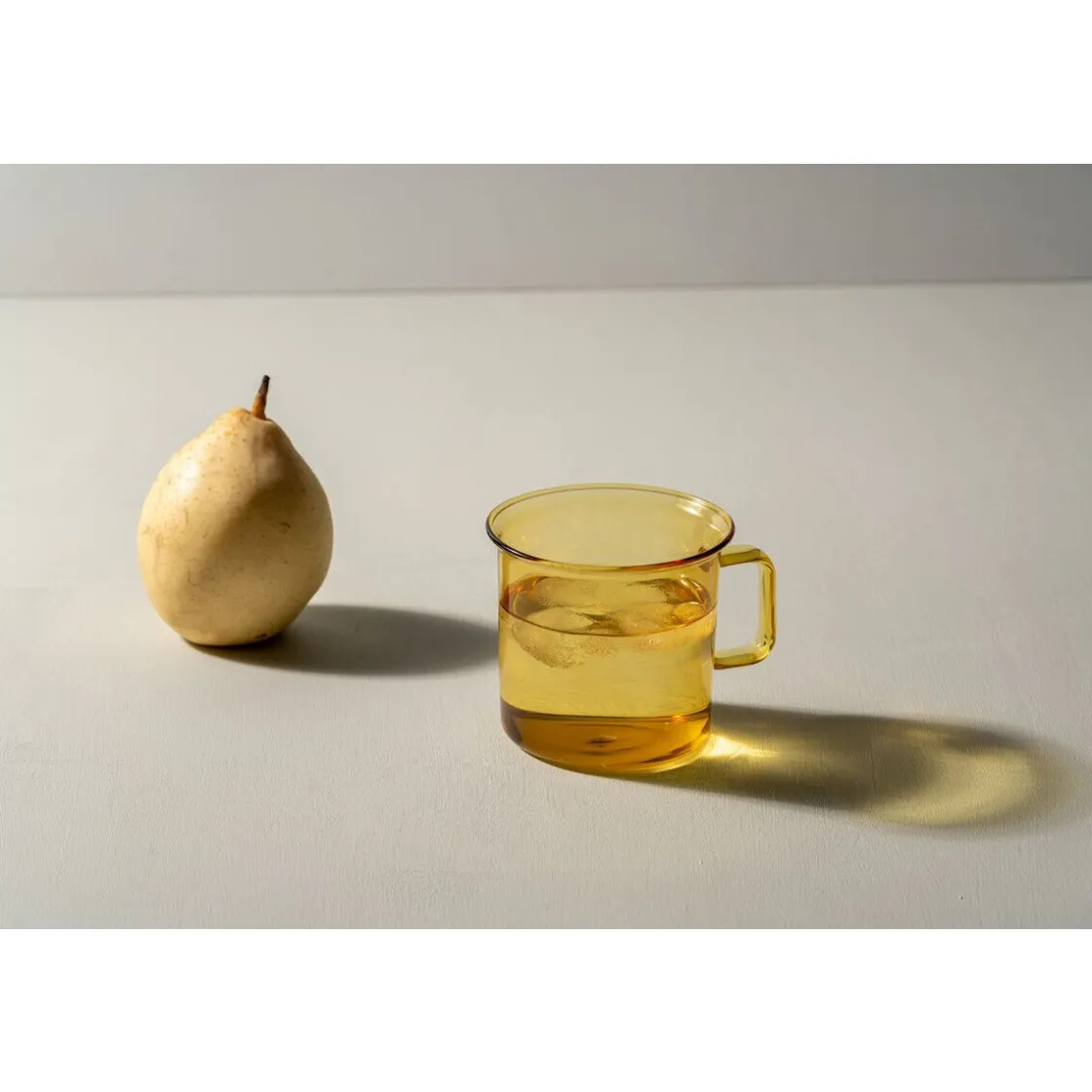 Becher<Muurla Glasbecher 0,35 l The Mug gelb