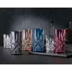 Longdrinkgläser<Nachtmann Longdrinkglas 2er-Set Noblesse Berry