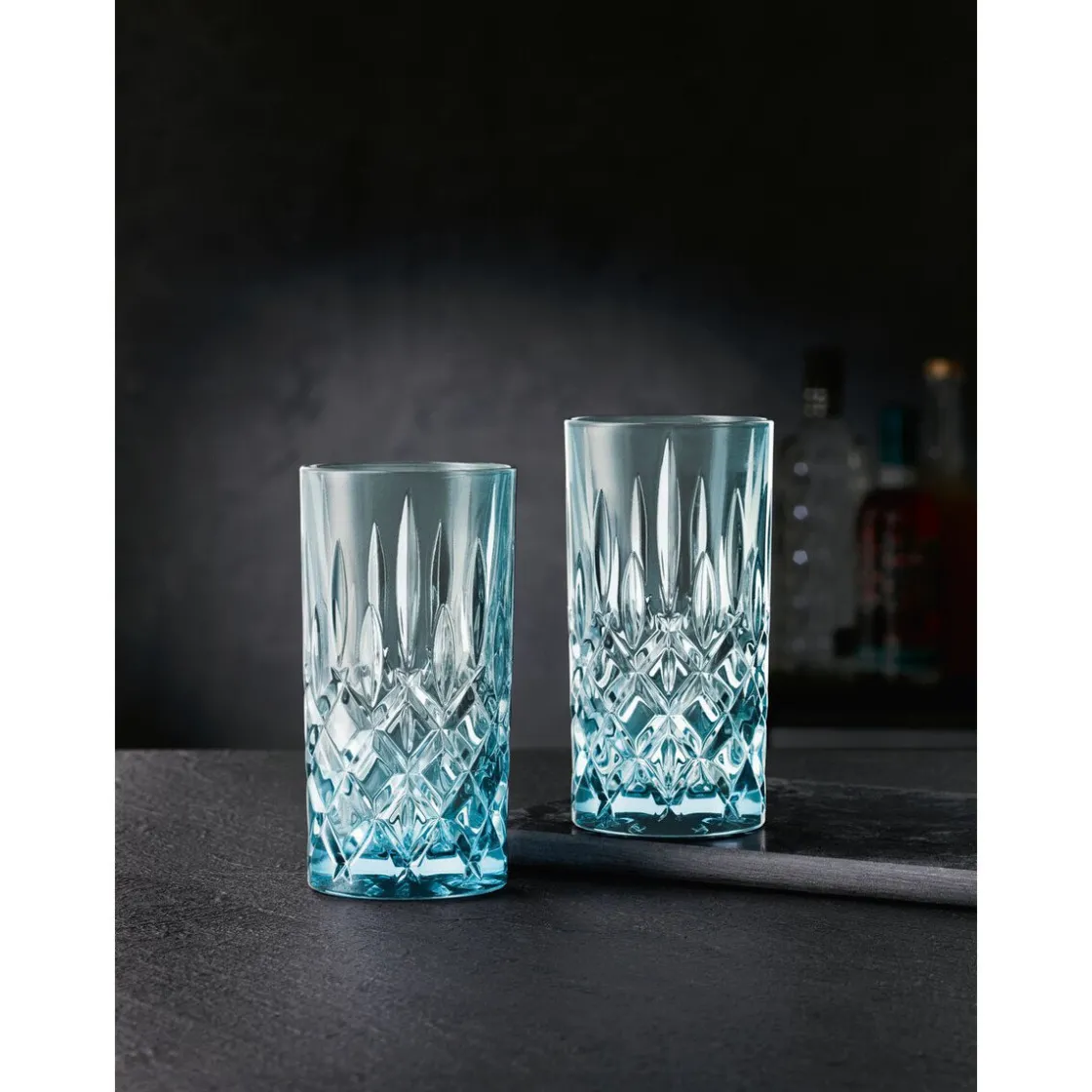 Nachtmann Longdrinkglas 2er-Set Noblesse Aqua