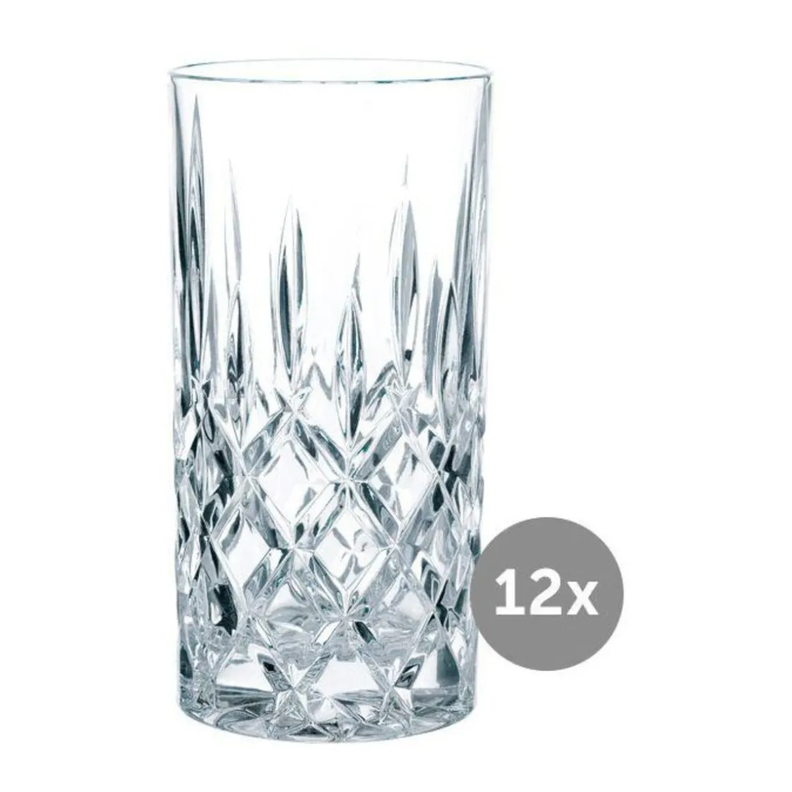 Nachtmann Longdrinkglas 12er-Set Noblesse klar