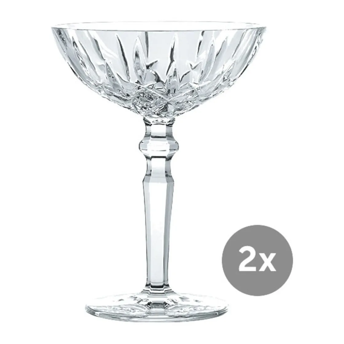 Sektschale|Weihnachten<Nachtmann Sektschale 2er-Set Noblesse klar