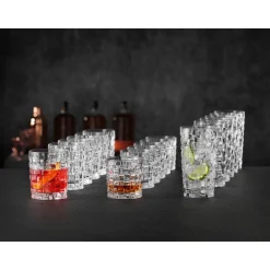Whiskygläser<Nachtmann Whisky Tumbler Set Bossa Nova 4-tlg.