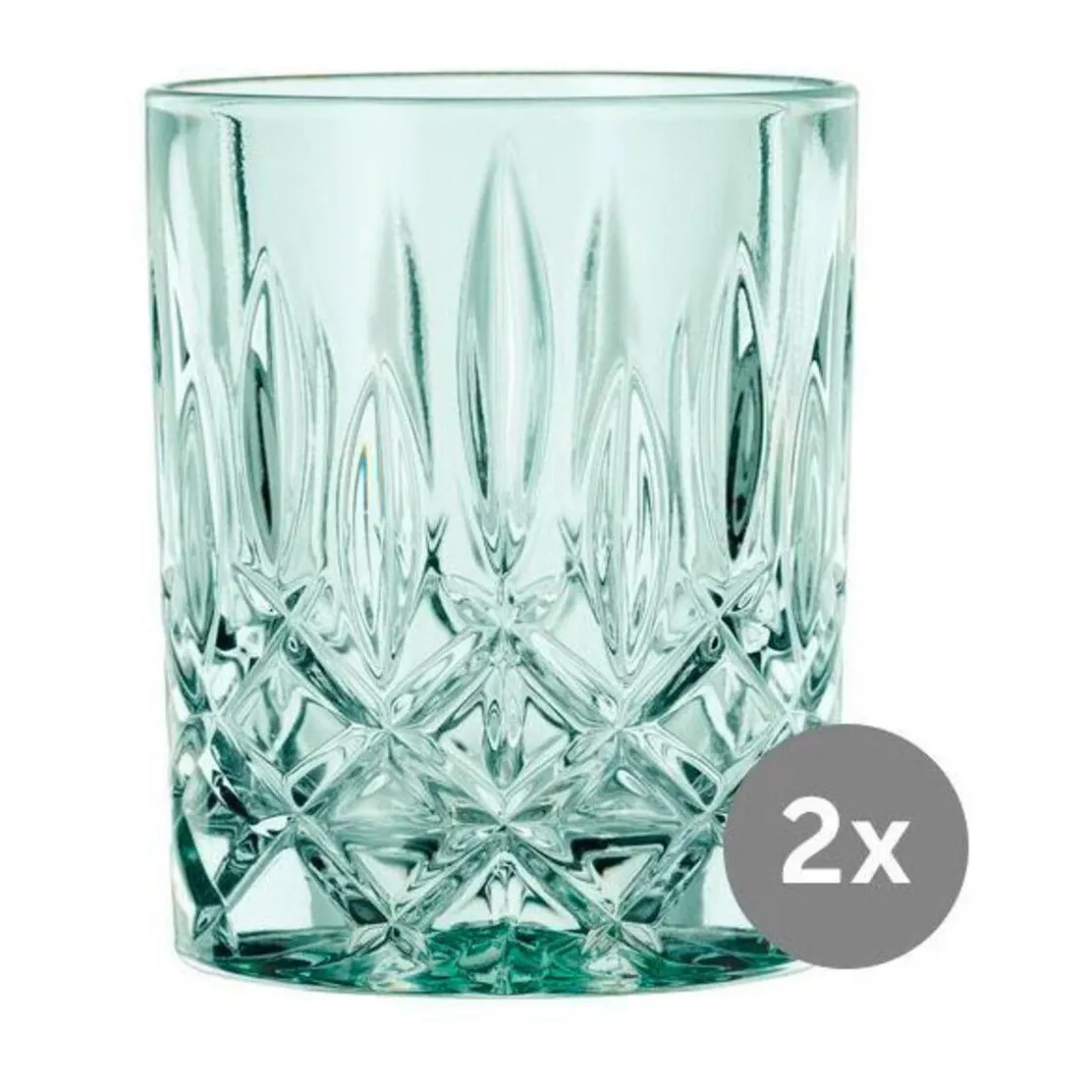 Whiskygläser<Nachtmann Whiskybecher 0,30 l 2 Stück Noblesse Fresh Colours Mint