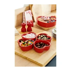 Peugeot Keramikform Herz 2er-Set For You rot