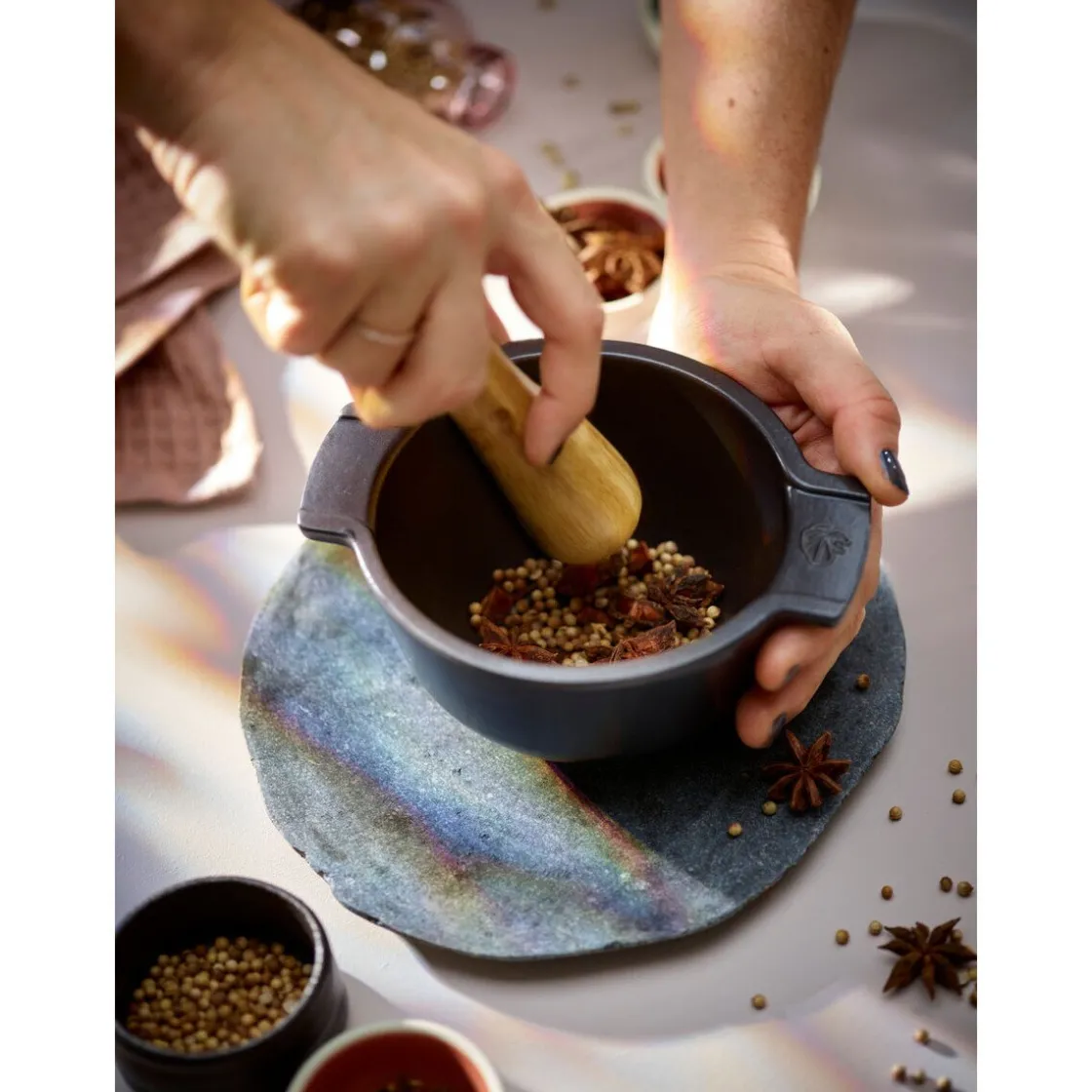 Peugeot Mörser 14 cm Appolia schiefergrau