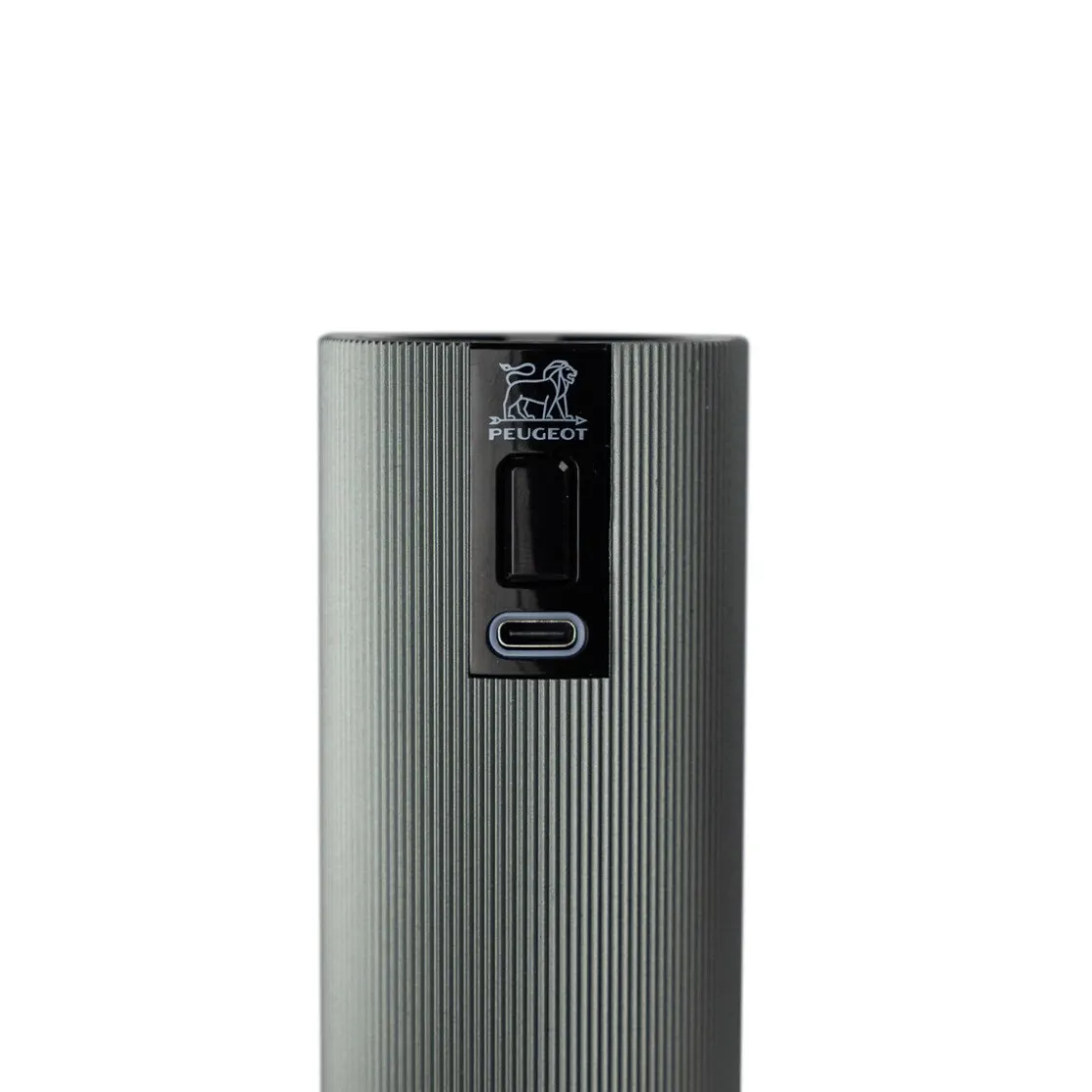 Peugeot Pfeffer- und Salzmühle 15 cm Line Elektrisch Duo u‘Select carbon/alu