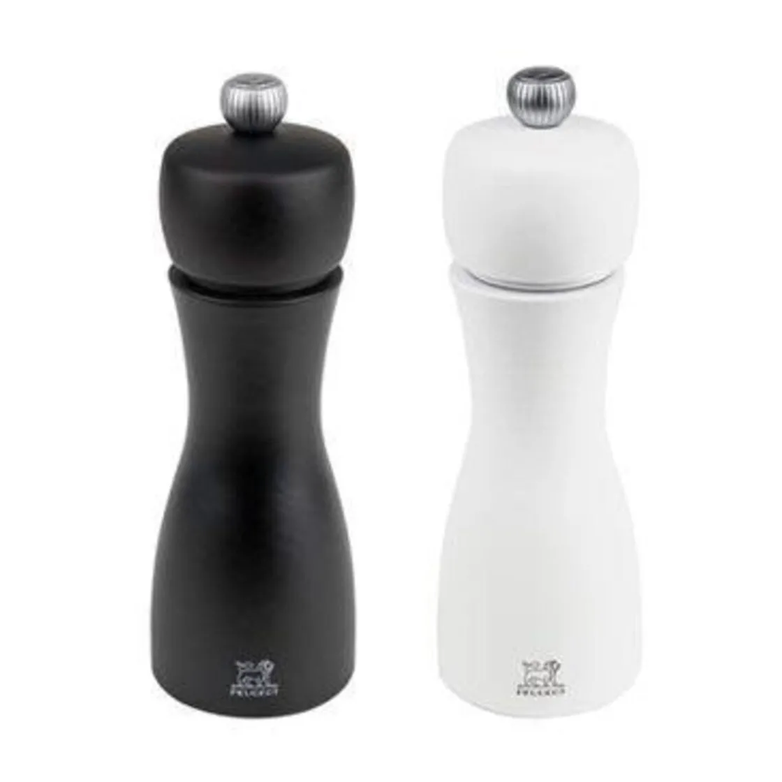 Peugeot Pfeffer- und Salzmühle 15 cm Tahiti Duo schwarz/weiß