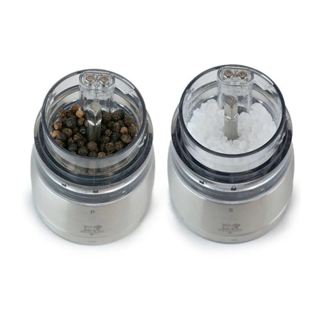 Peugeot Pfeffer- und Salzmühle 16 cm Daman Elektrisch Duo u‘Select schwarz