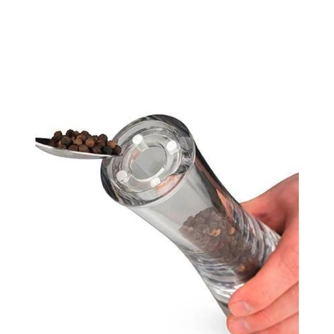 Peugeot Pfeffermühle 21 cm Daman u‘Select Edelstahl/Acryl