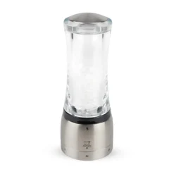 Messer & Co. Entdecken|Kräuter & Gewürze<Peugeot Salzmühle 16 cm Daman u'Select Edelstahl/Acryl