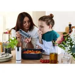 Peugeot Salzmühle 15 cm Line Elektrisch u‘Select aluminium