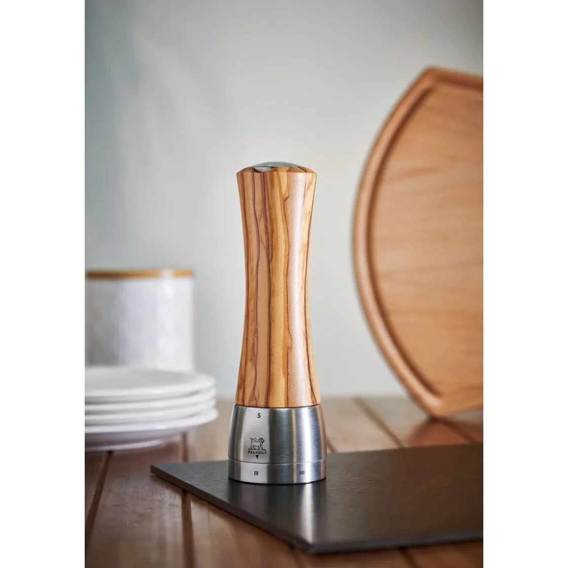 Peugeot Salzmühle 21 cm Madras u'Select Olivenholz