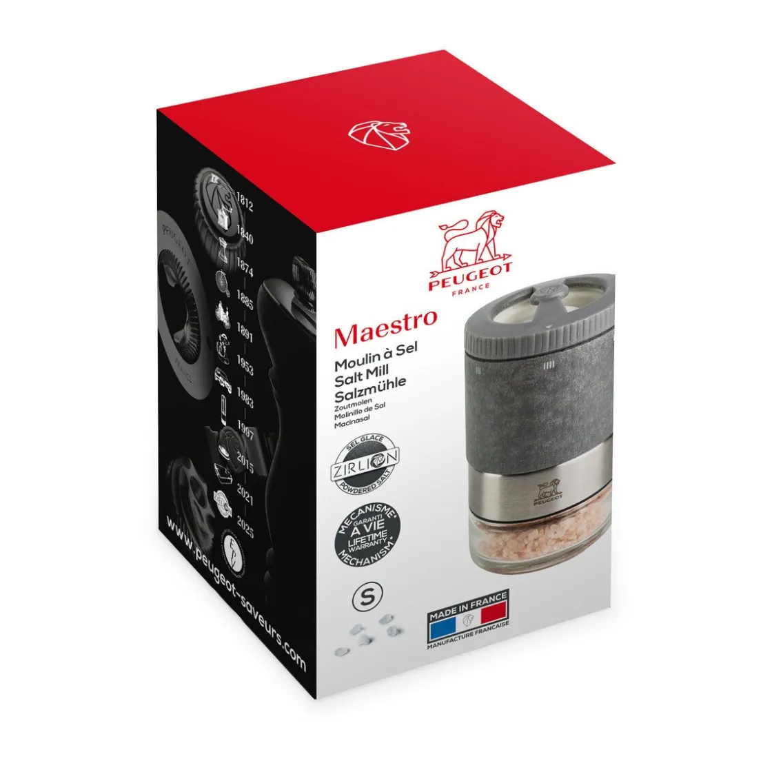 Peugeot Salzmühle 11 cm Maestro u’Select hellgrau