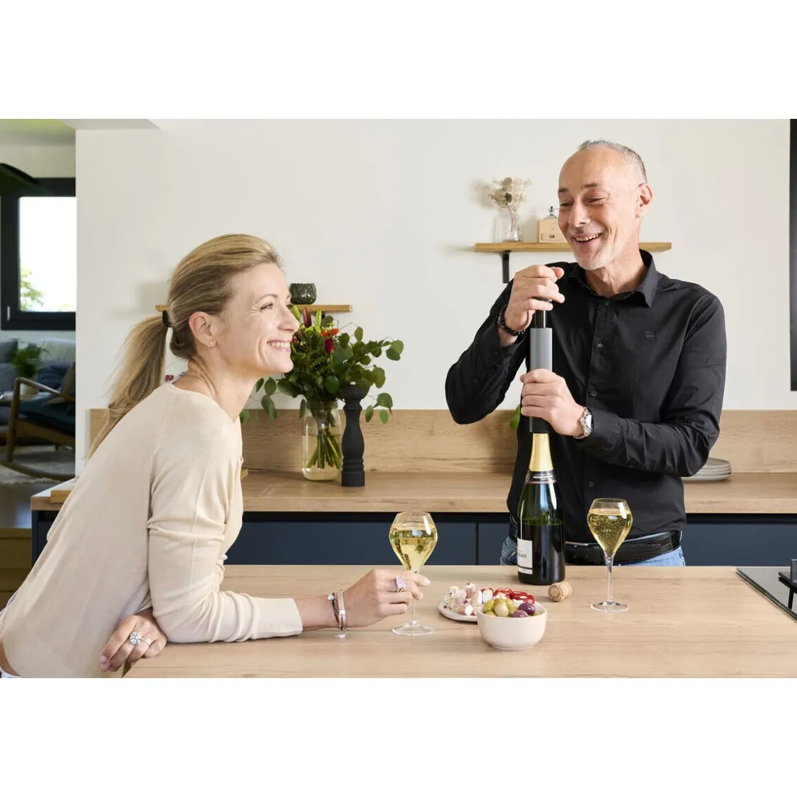 Peugeot Vakuumpumpe 20 cm Line Preserve Duo carbon/alu