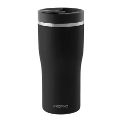 Thermobecher<Profino Thermo-To-Go-Becher 0,35 l Barista schwarz