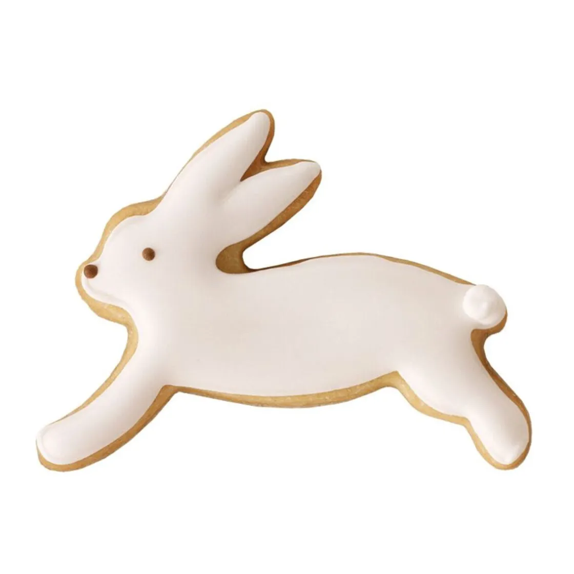 RBV Birkmann Ausstecher Edelstahl Hase springend 6cm