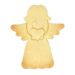 Kochwelt Entdecken|Backzubehör<RBV Birkmann Ausstecher Edelstahl Engel mit Herz 7cm