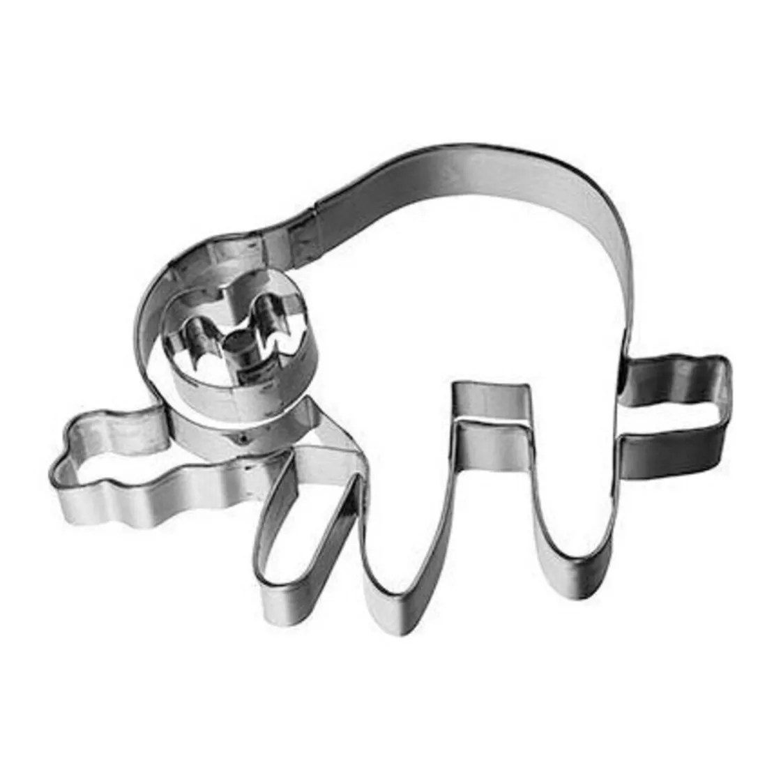 RBV Birkmann Ausstecher Edelstahl Faultier auf Ast 10 cm