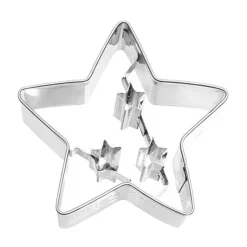 RBV Birkmann Ausstecher Edelstahl Weihnachtsstern 6,5cm