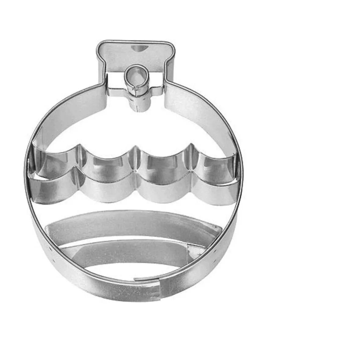 Kochwelt Entdecken|Backzubehör<RBV Birkmann Ausstecher Edelstahl Christbaumkugel 6,5 cm