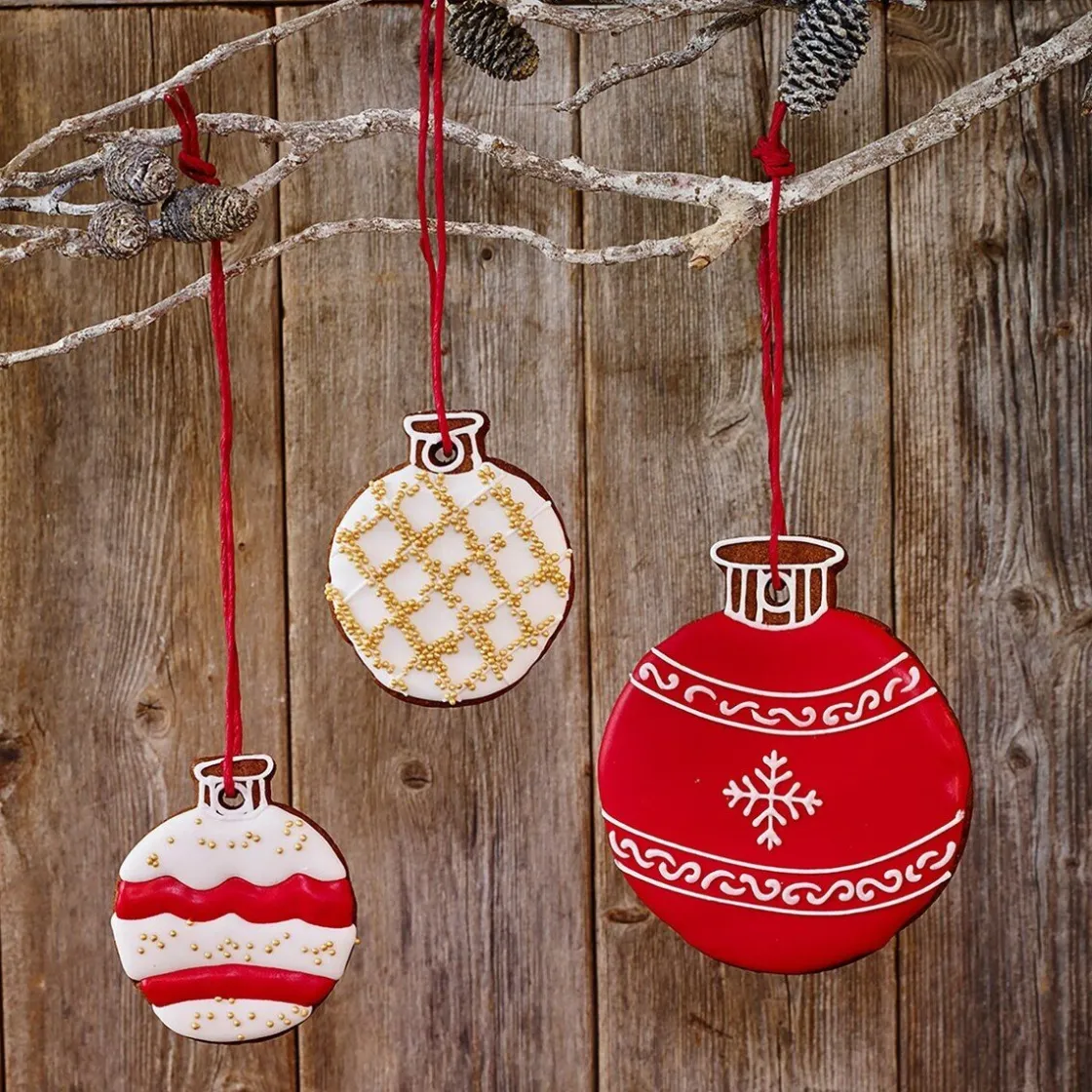 Kochwelt Entdecken|Backzubehör<RBV Birkmann Ausstecher Edelstahl Christbaumkugel 6,5 cm