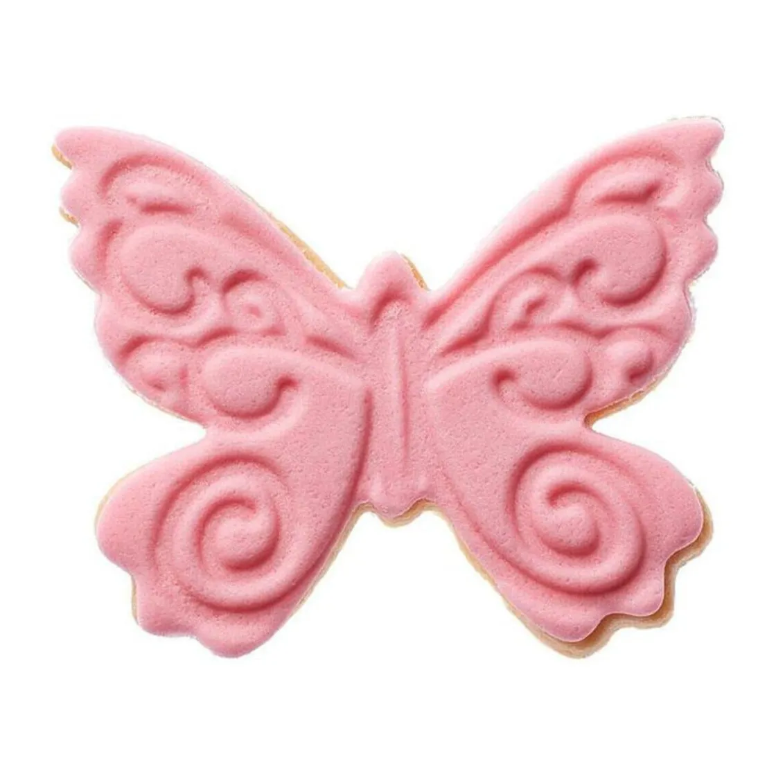 RBV Birkmann Ausstecher Edelstahl Schmetterling 7cm