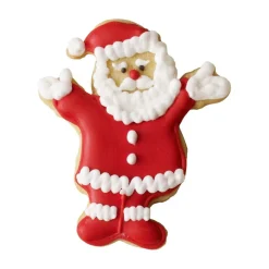 Backzubehör|Weihnachtsbäckerei<RBV Birkmann Ausstecher Edelstahl Santa Claus 8,5cm