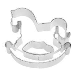 Kochwelt Entdecken|Backzubehör<RBV Birkmann Ausstecher Edelstahl Schaukelpferd 7cm