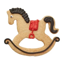 Kochwelt Entdecken|Backzubehör<RBV Birkmann Ausstecher Edelstahl Schaukelpferd 7cm