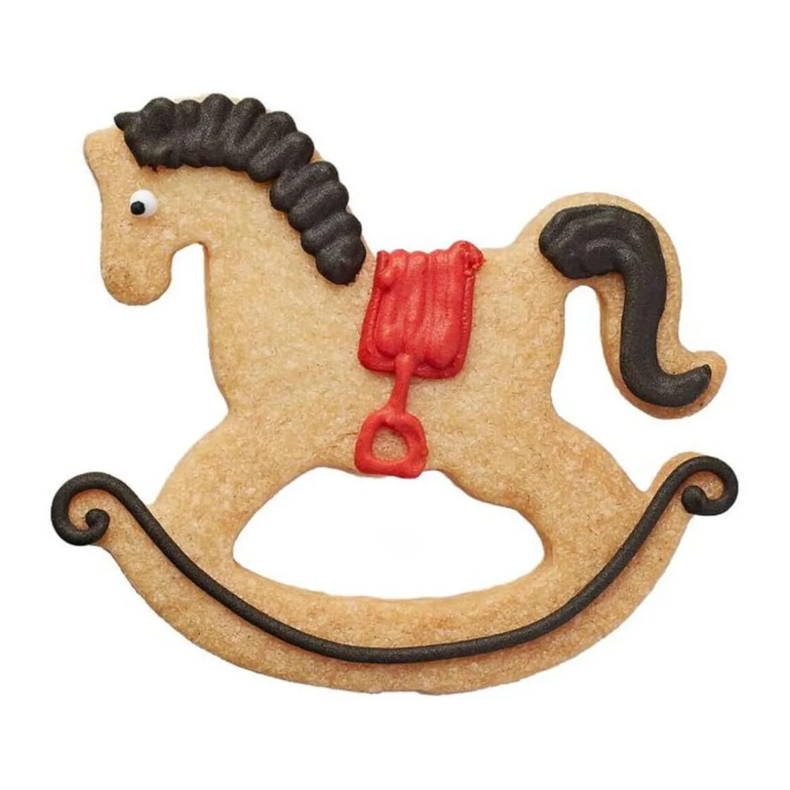 Kochwelt Entdecken|Backzubehör<RBV Birkmann Ausstecher Edelstahl Schaukelpferd 7cm