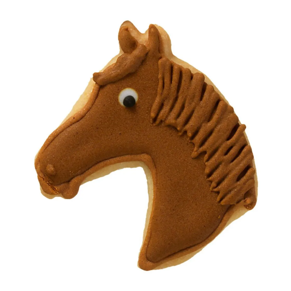 RBV Birkmann Ausstecher Edelstahl Pferdekopf 7cm