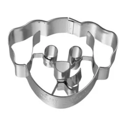 RBV Birkmann Ausstecher Hundekopf mit Innenprägung Edelstahl 7 cm