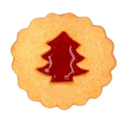 Plätzchen Ausstecher<RBV Birkmann Ausstecher Linzer Tanne 5 cm Edelstahl