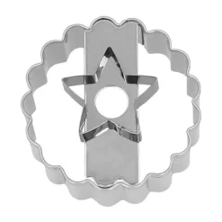 RBV Birkmann Ausstecher Linzer Stern 5 cm Edelstahl