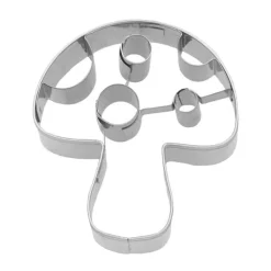 Kochwelt Entdecken|Backzubehör<RBV Birkmann Ausstecher Pilz 5,5 cm Edelstahl mit Innenprägung