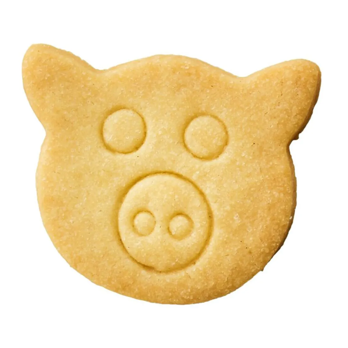 Backzubehör|Kochwelt Entdecken<RBV Birkmann Ausstecher Schweineschnute 6 cm Edelstahl mit Innenprägung