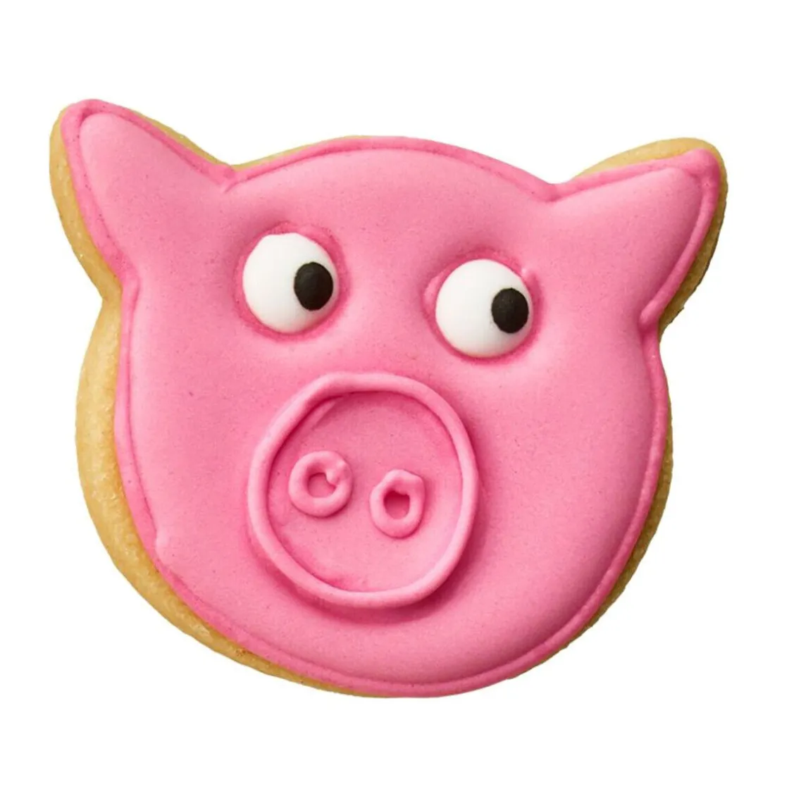 Backzubehör|Kochwelt Entdecken<RBV Birkmann Ausstecher Schweineschnute 6 cm Edelstahl mit Innenprägung