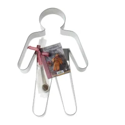 Plätzchen Ausstecher<RBV Birkmann Ausstecher-Set Stutenkerl 2-tlg. edelstahl