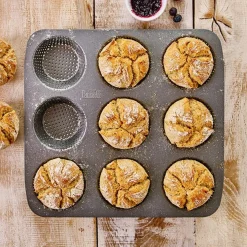 RBV Birkmann Brötchenblech 32x30 cm Laib & Seele schwarz