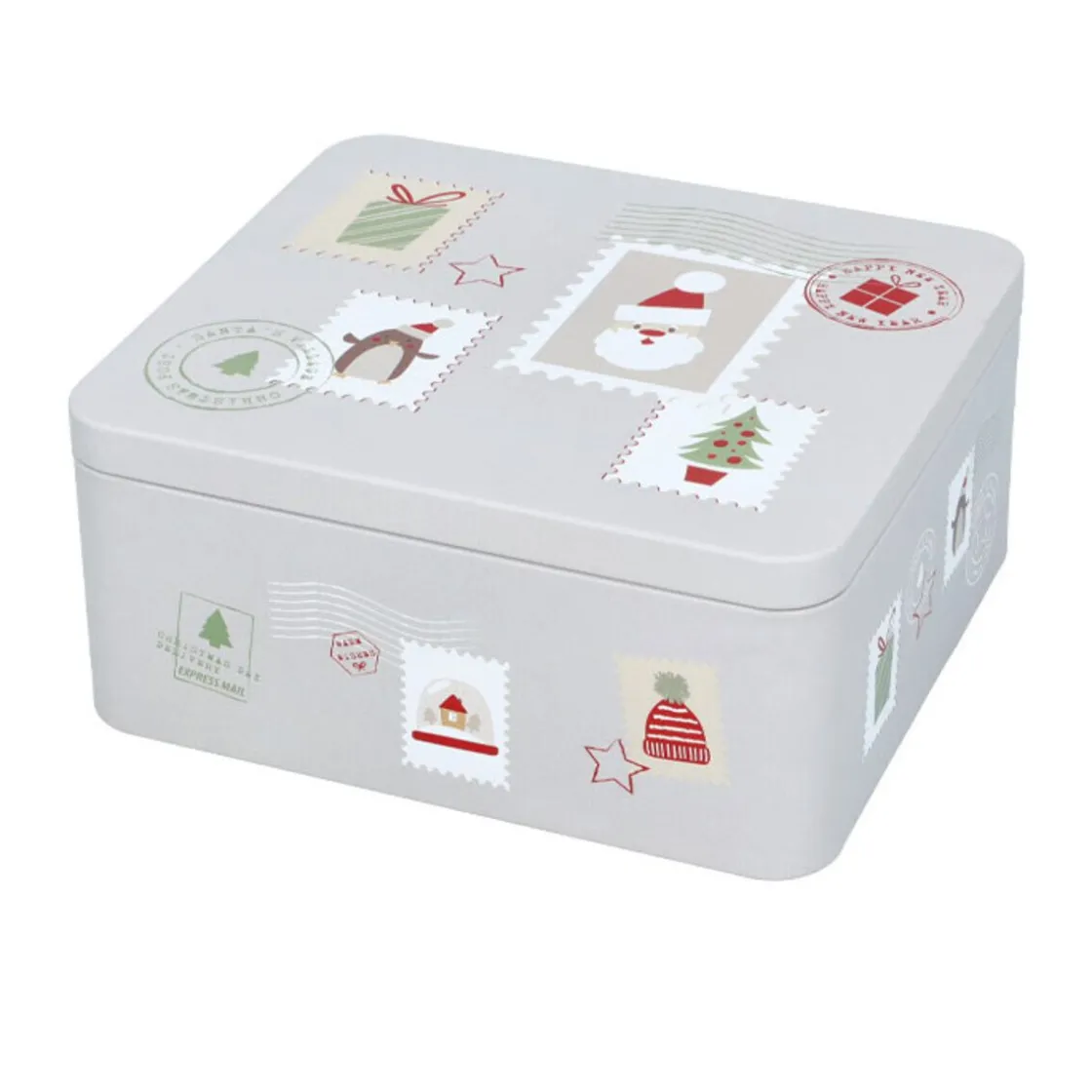 RBV Birkmann Gebäckdose L 18x16x8 cm Dear Santa