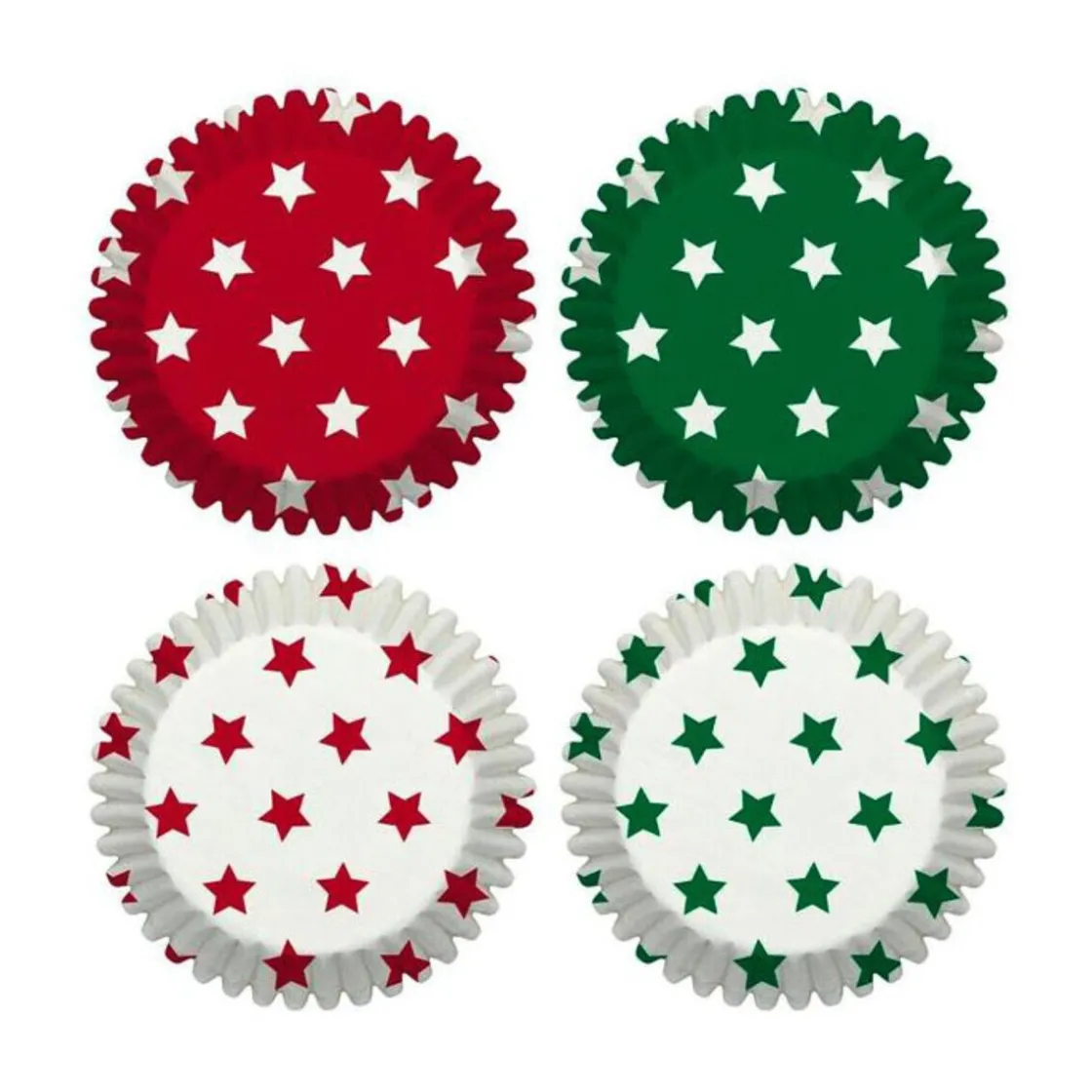 RBV Birkmann Papierbackförmchen Ø 7 cm Sterne 100 Stück