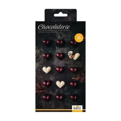 RBV Birkmann Pralinenform Herz 2er-Set Chocolaterie kupfer