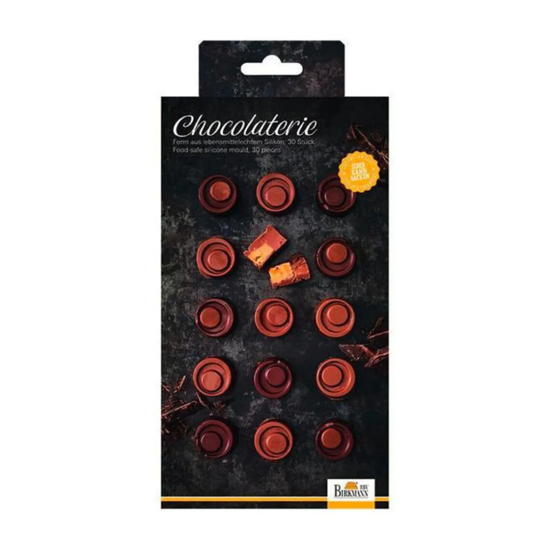 Backzubehör|Kochwelt Entdecken<RBV Birkmann Pralinenform Toffee 2er-Set Chocolaterie kupfer