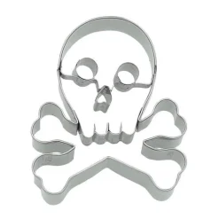 Backzubehör|Kochwelt Entdecken<RBV Birkmann Präge-Ausstecher Totenkopf 8 cm edelstahl