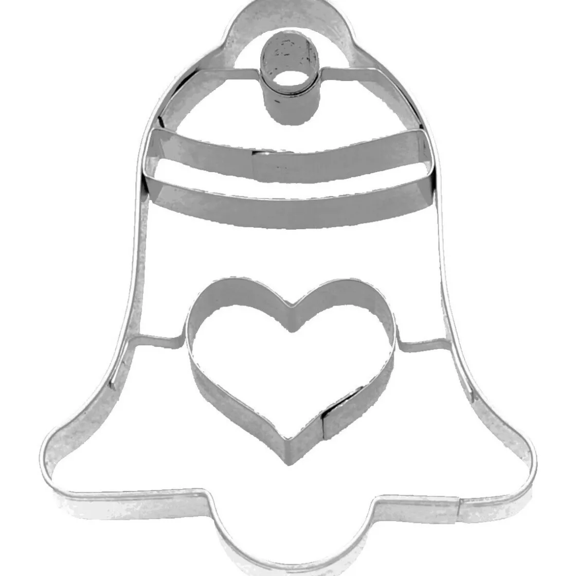 RBV Birkmann Präge-Ausstecher Glocke Herz 6 cm edelstahl