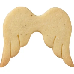 Backzubehör|Weihnachtsbäckerei<RBV Birkmann Präge-Ausstecher Flügel 7 cm edelstahl