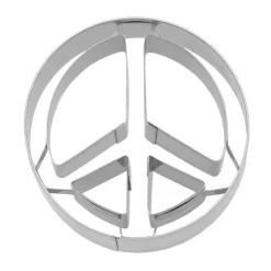 RBV Birkmann Präge-Ausstecher Peace 6 cm edelstahl