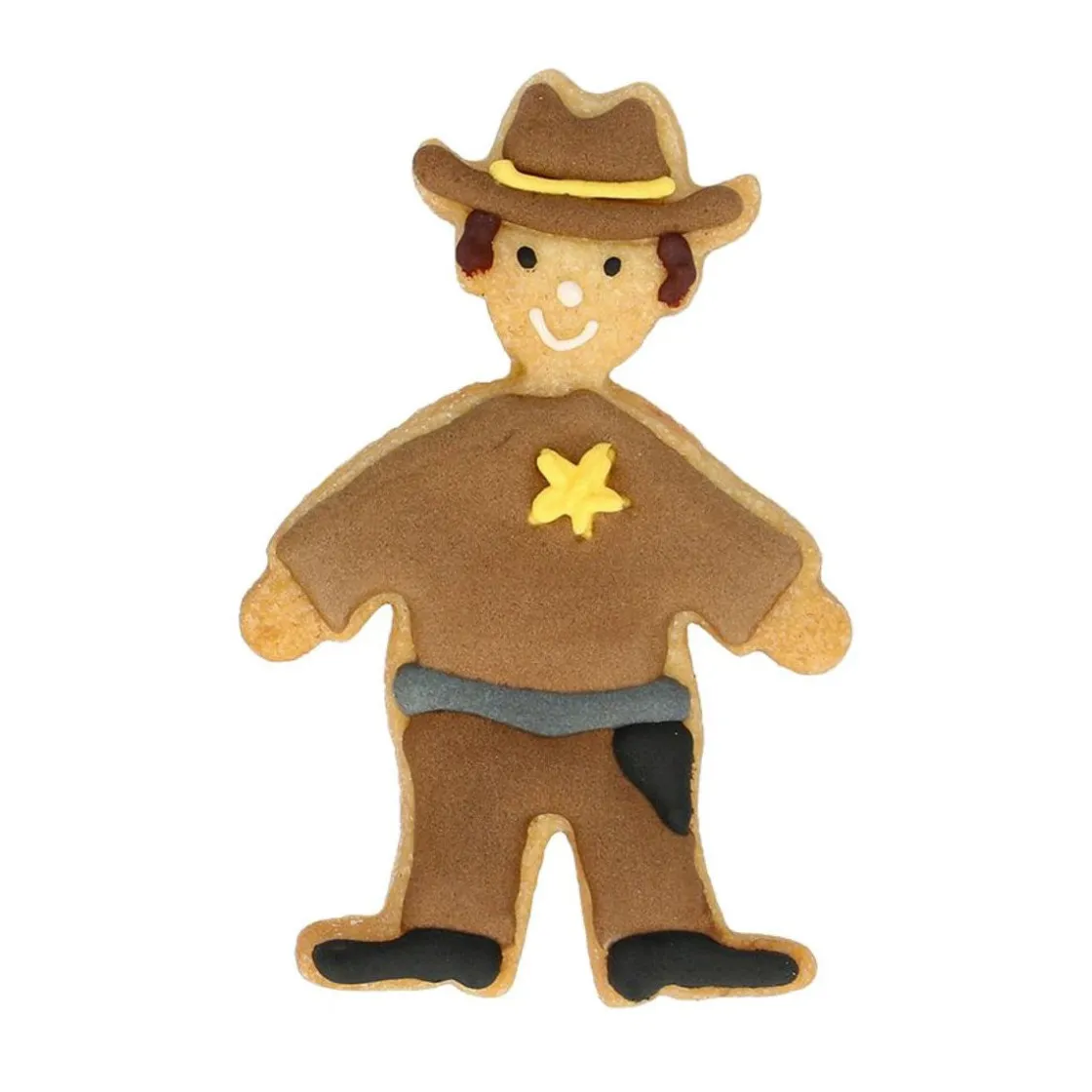 RBV Birkmann Präge-Ausstecher Cowboy 8 cm edelstahl