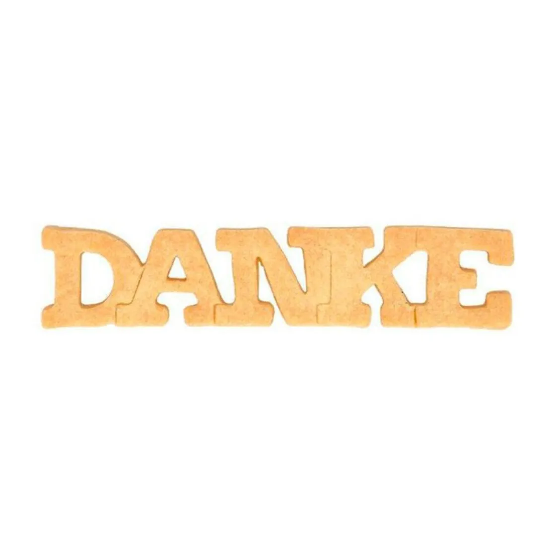 RBV Birkmann Präge-Ausstecher Danke 16 cm edelstahl